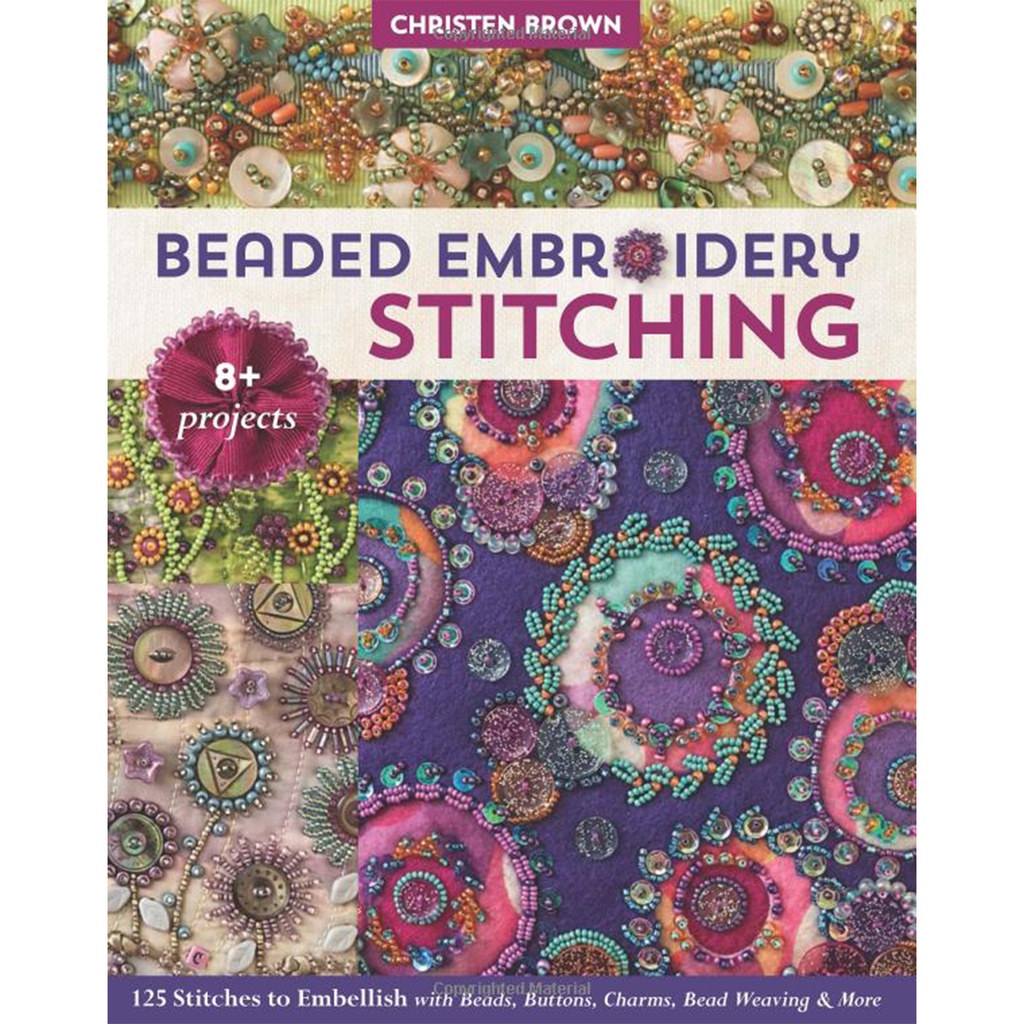 Beaded Embroidery Stitching Book
