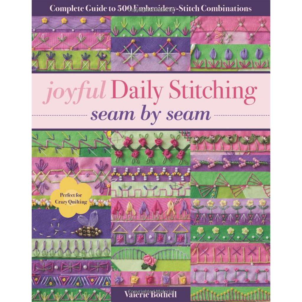 [BK_11259] Joyful Daily Stitching: Seam by Seam Book