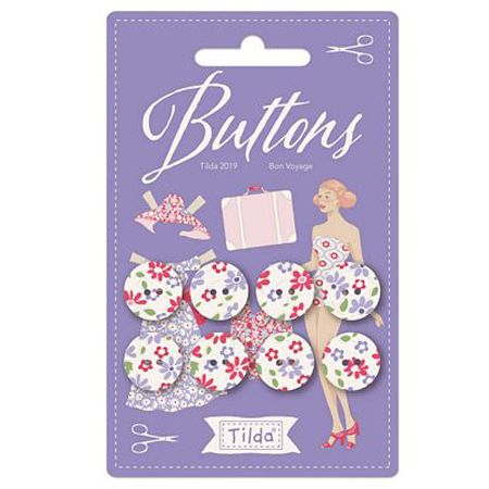 Tilda - Bon Voyage Buttons 15mm