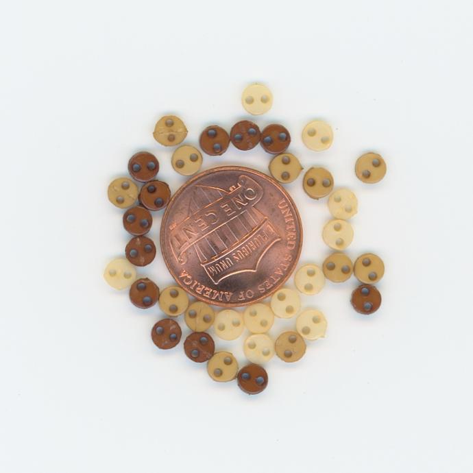 [BPK_1808] Earthly Micro Button Pack