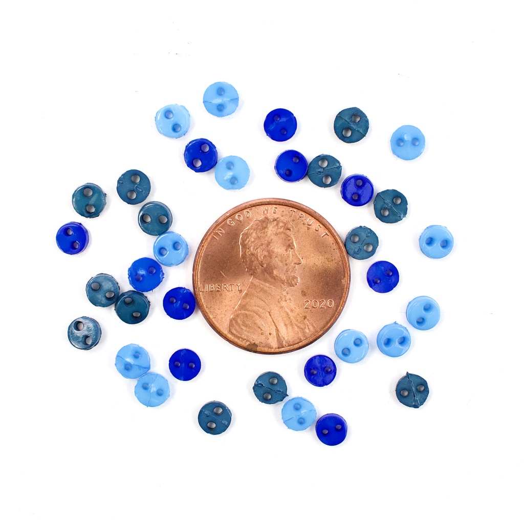 Denim Micro Button Pack