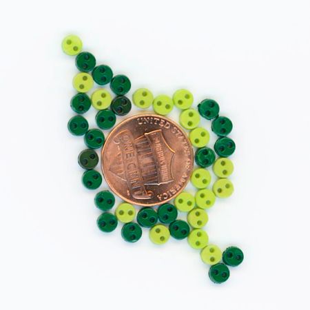 Rainforest Micro Button Pack