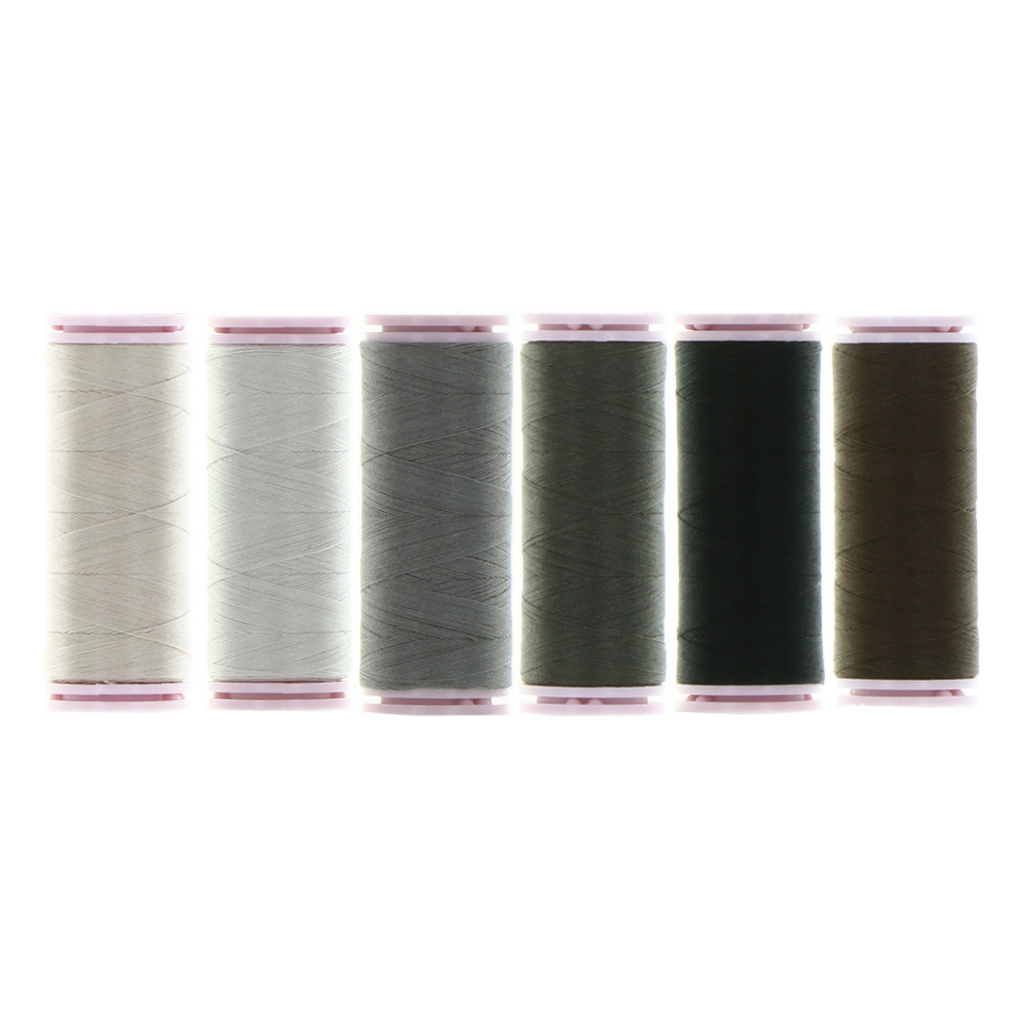 Efina Cotton Thread Pack, Pencil Sketch