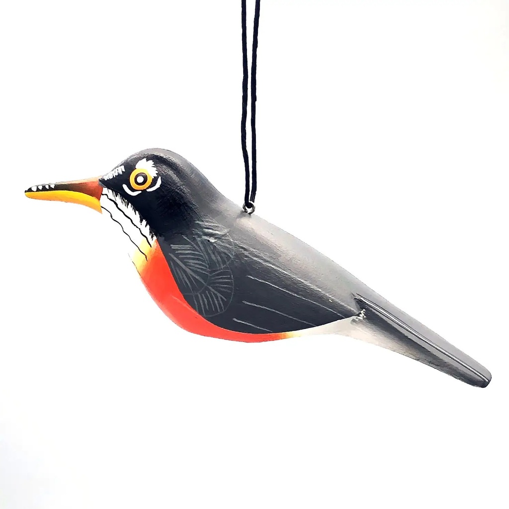 [WOCBO-4] Balsa Ornament (ROBIN)