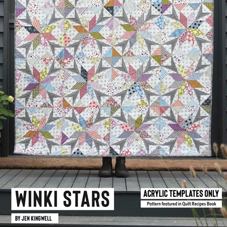 JKD Winki Stars,  Acrylic Template Only