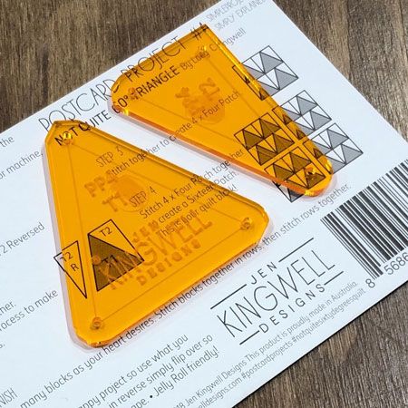 JKD Postcard #4, Not Quite 60° Triangle