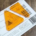 JKD Postcard #4, Not Quite 60° Triangle