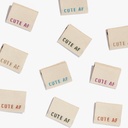 "Cute AF" Woven Labels, 10pk