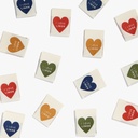 "I Love Linen" Woven Labels, 8pk