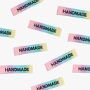 "Handmade" Woven Labels, 8pk