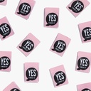"Yes I Made It" Woven Labels, 10pk