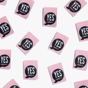 ​"Yes I Made It" Woven Labels, 10pk