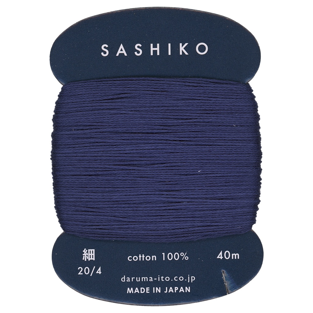 [215-2400] #215 Indigo, Daruma (THIN 20/4 CARDED THREAD)