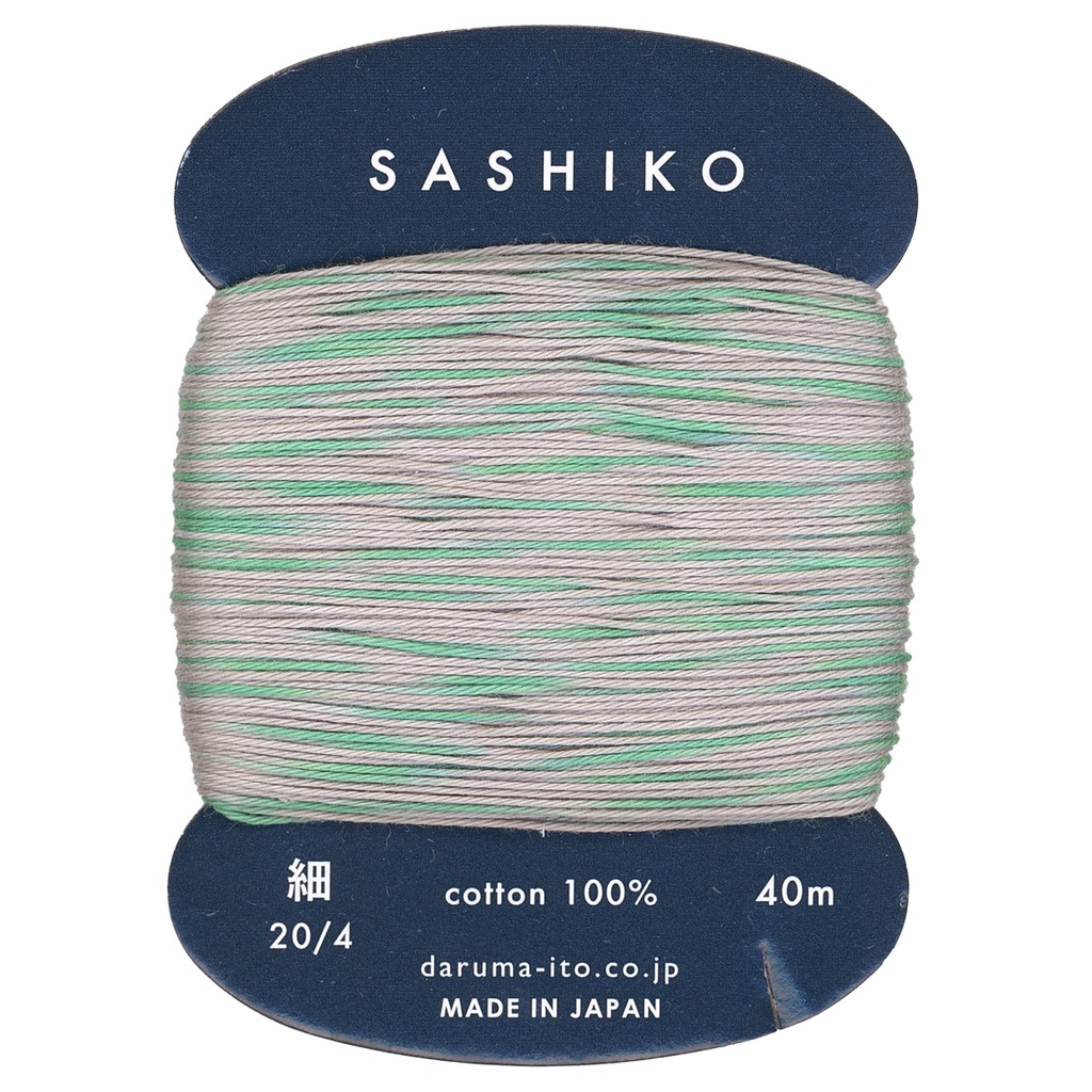 #301 Green/Grey, Thin, 20/4, 40m, Daruma