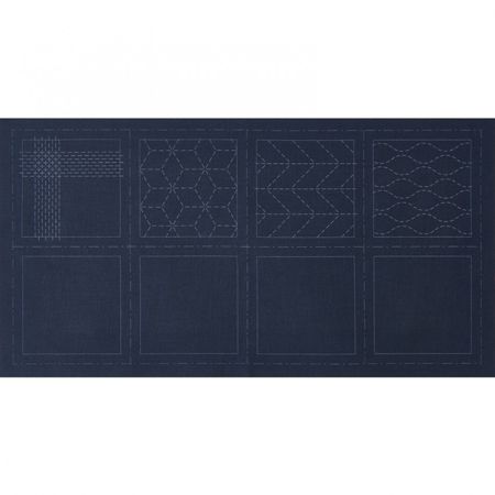 [C98902] Sashiko Coaster Cloth (INDIGO #98902)