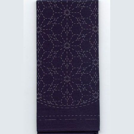 Mixed Pattern, Sashiko Cloth, Indigo