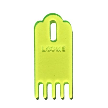 Rectangle 2-in-1 Tool: Tassel & Weaving Comb