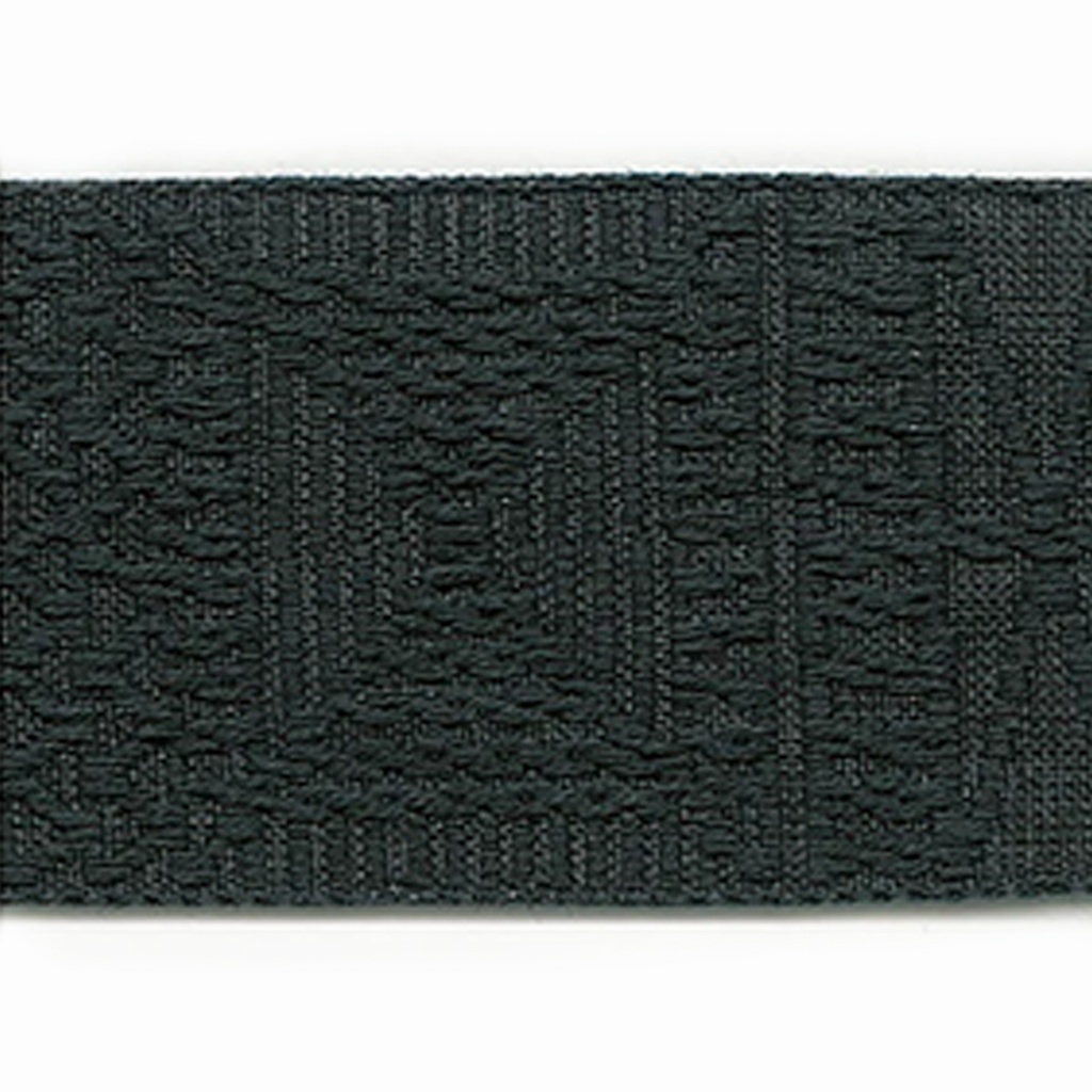 Ribbon Yardage - 24mm Textured Charcoal Ribbon