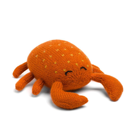 Knit Stuffed Animal, Crab