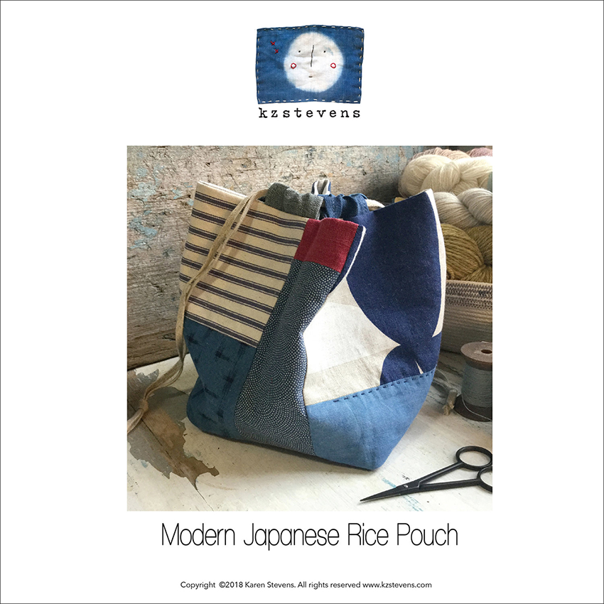 Modern Japanese Rice Pouch Pattern