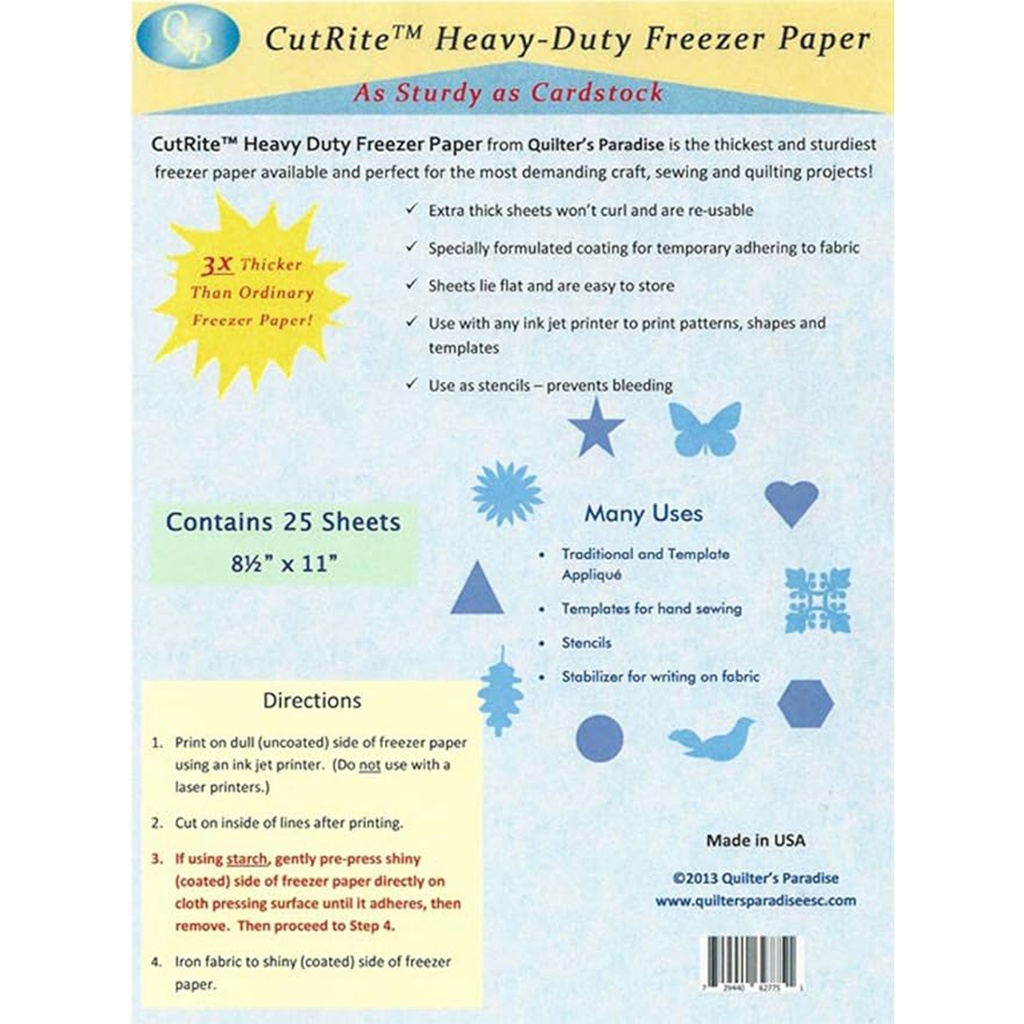 Heavy Duty Freezer Paper Sheets
