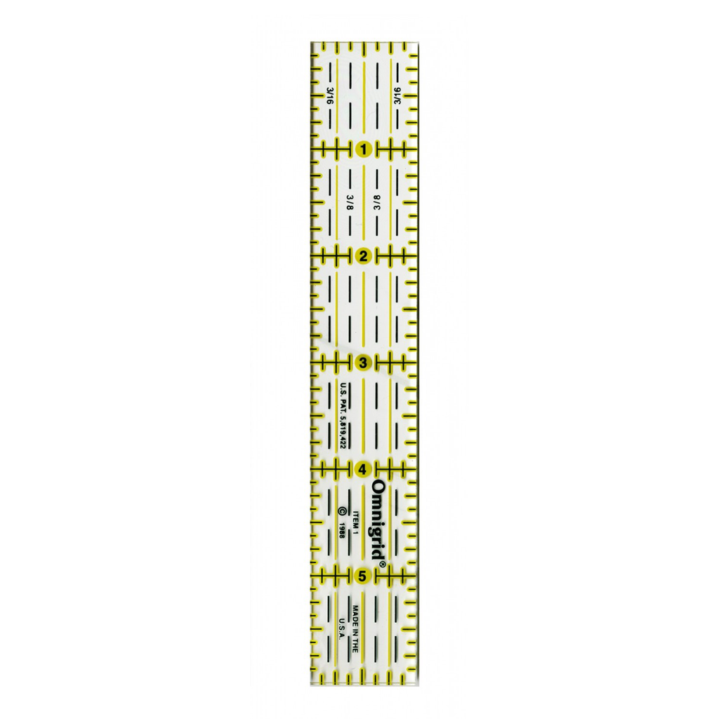 Omnigrid Ruler 1" x 6"