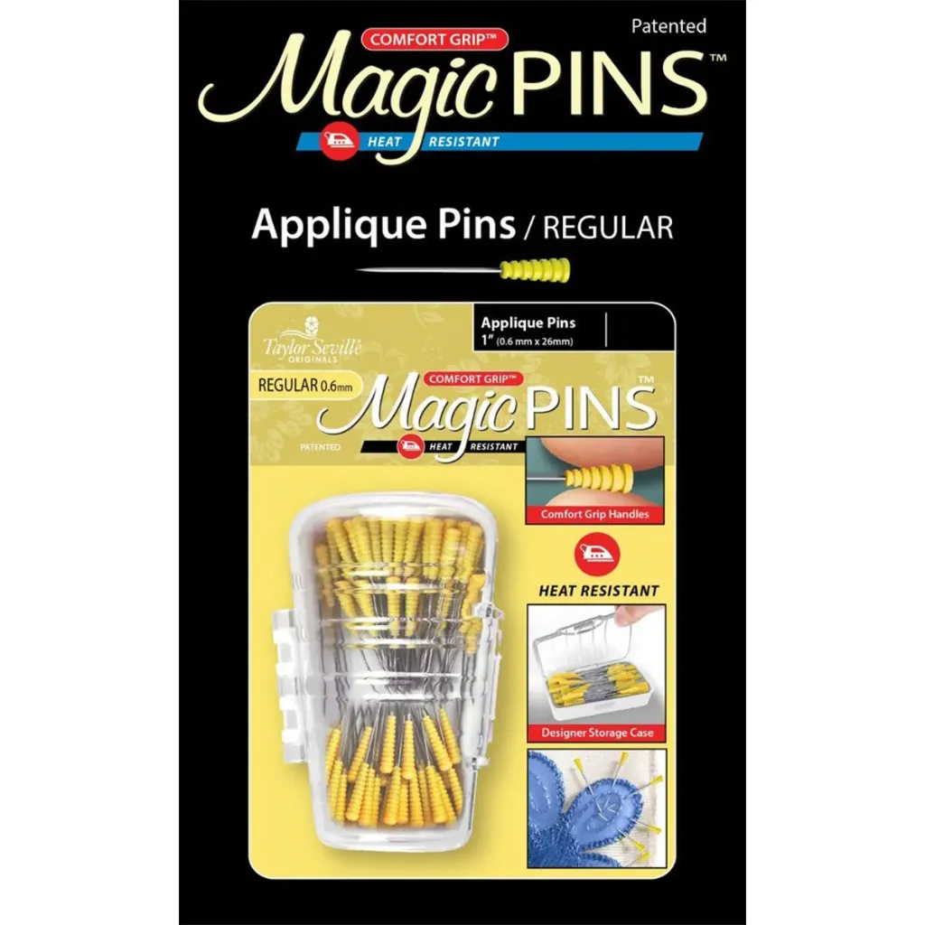 [NOT_219539] Magic Applique Pins (Regular, 100ct)