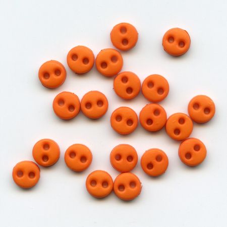 4mm Orange You Glad Button Pack