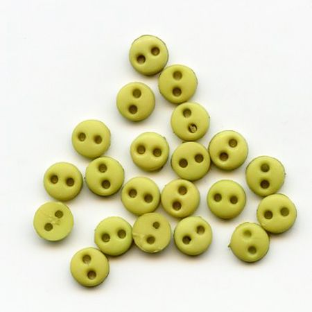 4mm Olive Button Pack