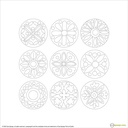 Belgian Linen Embroidery Panel