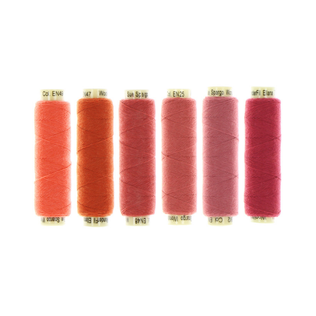 Ellana Wool Thread Pack, Orange