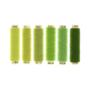 [ENLN_04] Ellana Wool Thread Pack, Green