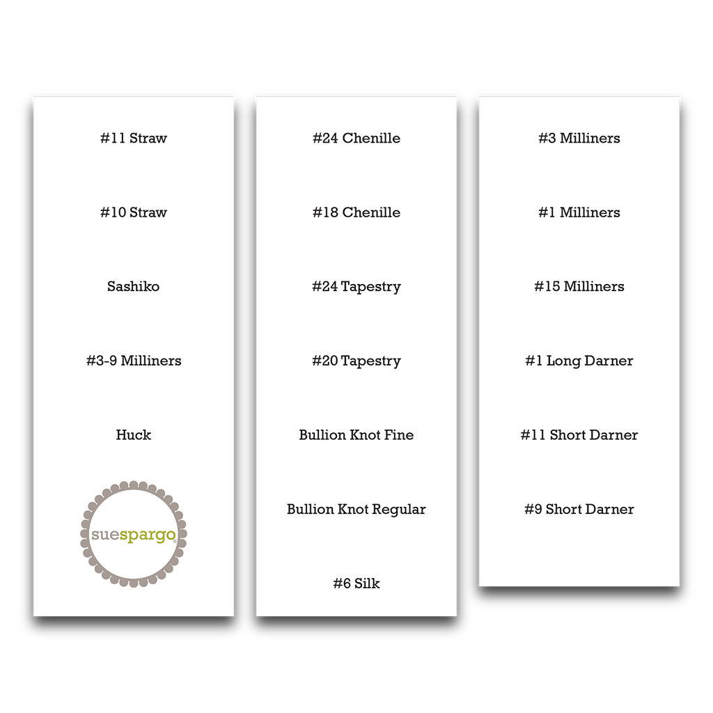 [NOT_7025] ​Fabric Printed Needle Labels