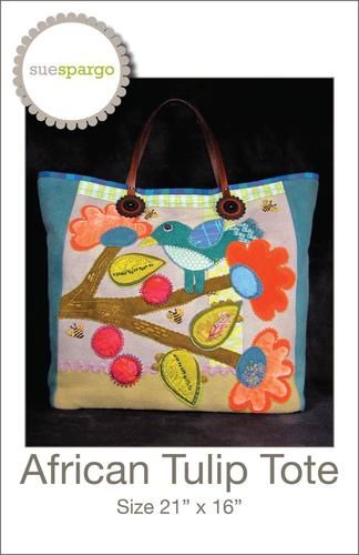 African Tulip Tote Pattern
