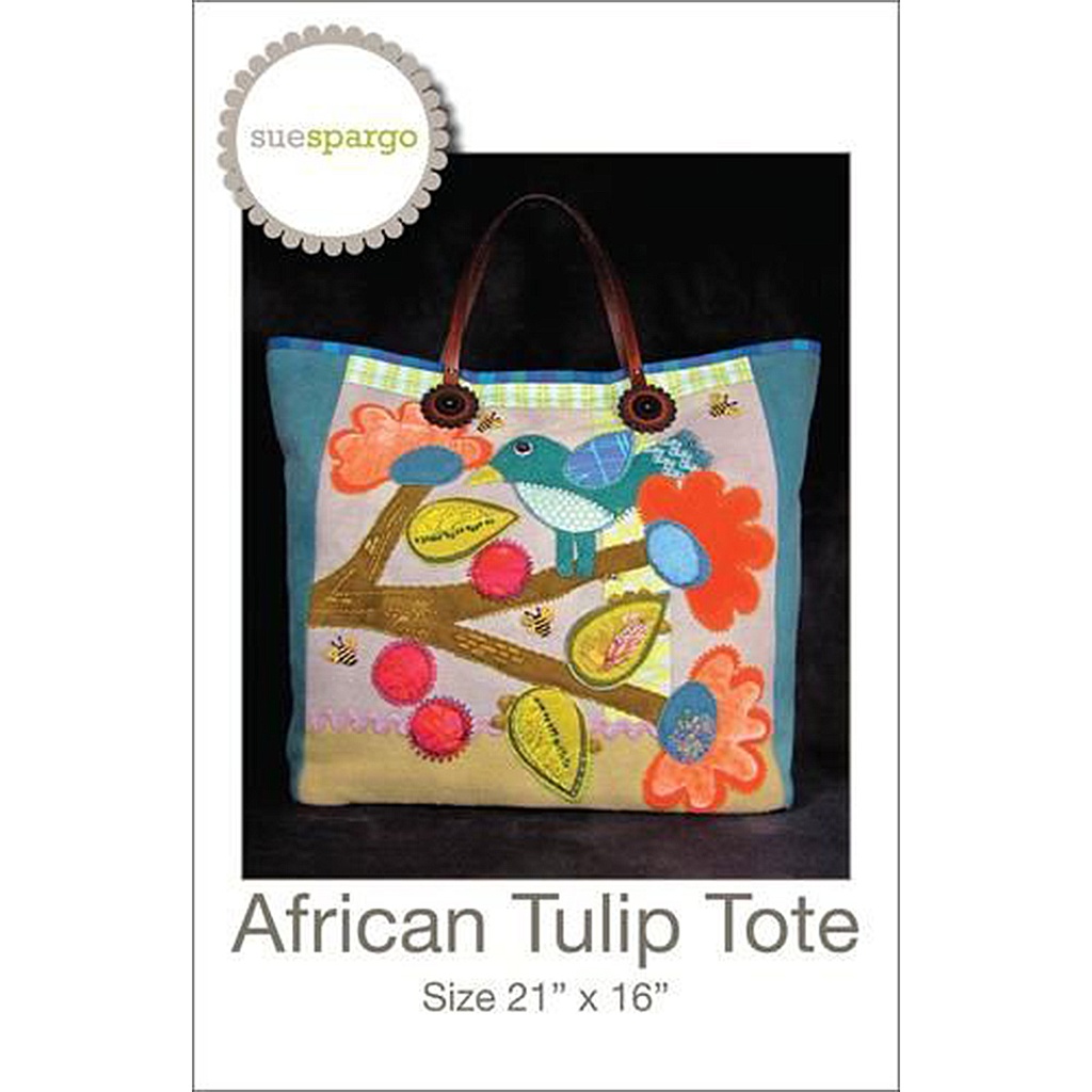 African Tulip Tote Pattern