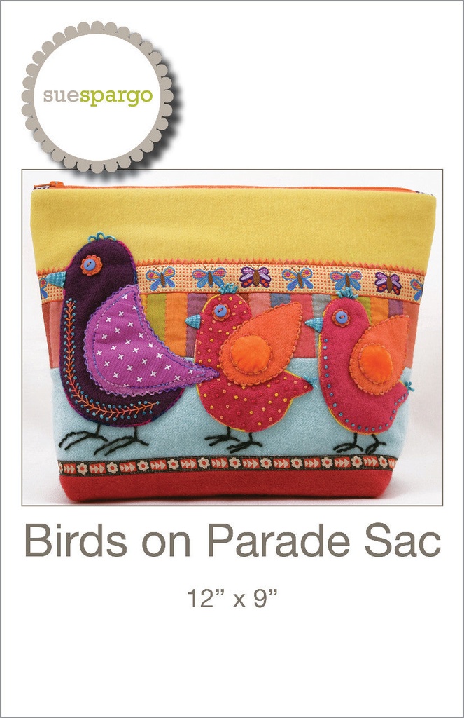 Birds on Parade Bag Pattern