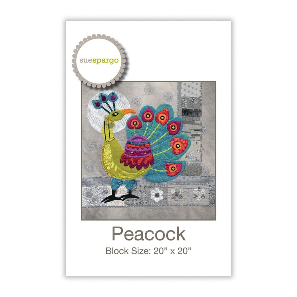 [PATT_088] Peacock Block Pattern