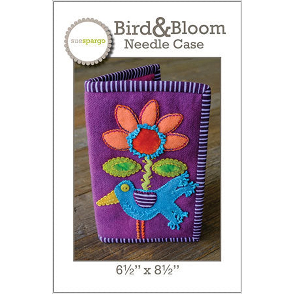 [PATT_090] Bird & Bloom Needle Case Pattern