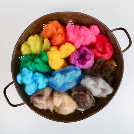 Wool Roving Pack, 1oz