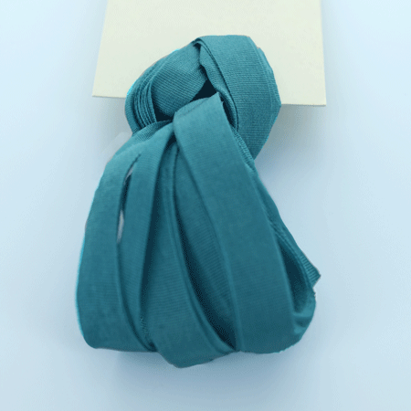 7mm Silk Ribbon - Azure
