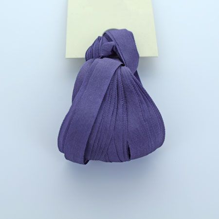 7mm Silk Ribbon - Blueberry Haze