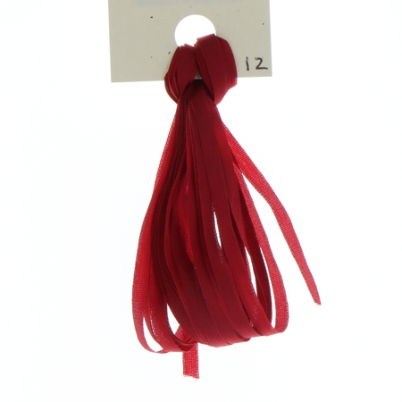 3.5mm Silk Ribbon - Pomegranate