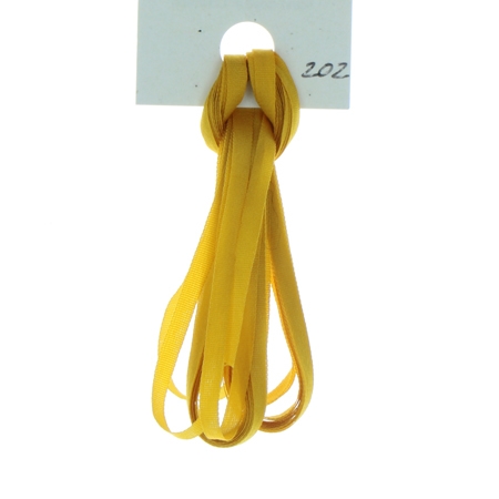3.5mm Silk Ribbon - Electric Dijon