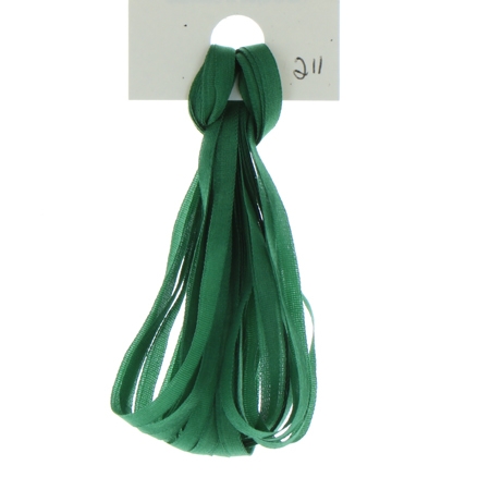 3.5mm Silk Ribbon - Triumph Green