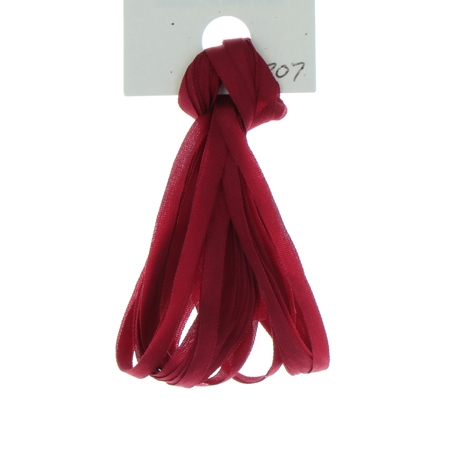 3.5mm Silk Ribbon - Jen's Red