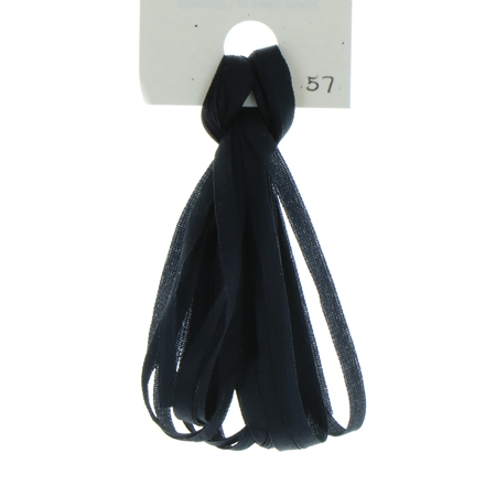 3.5mm Silk Ribbon - Raven Black