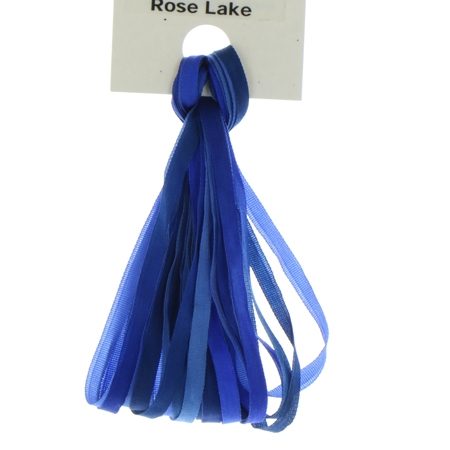 3.5mm Silk Ribbon - Rose Lake