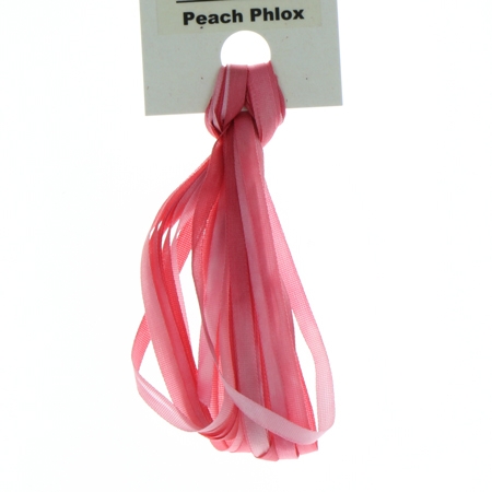 3.5mm Silk Ribbon - Peach Phlox