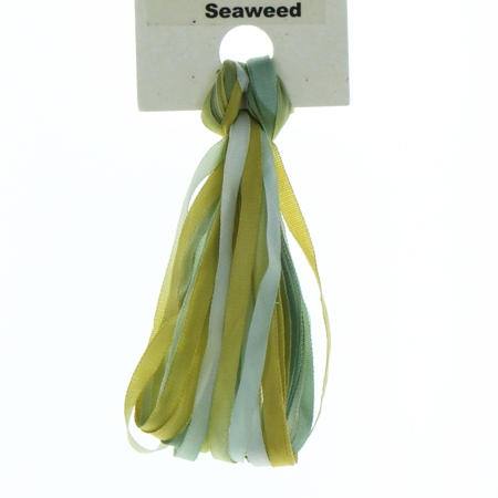 3.5mm Silk Ribbon - Seaweed