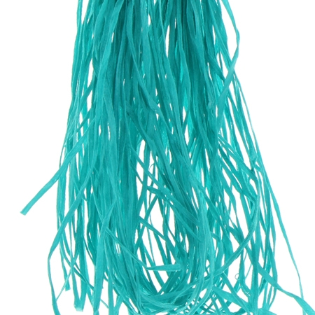 Straw Silk Fiber - Persian Blue